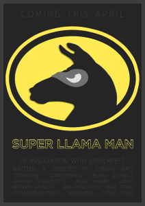 Super Llama Man Movie Poster