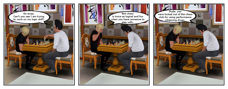 Chess club comic